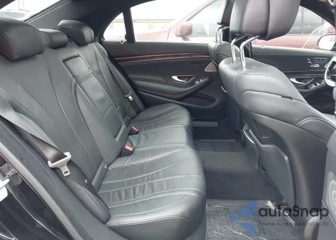 2015 Mercedes-Benz S 550 4Matic из США, поврежденный, VIN WDDUG8FB2FA197363